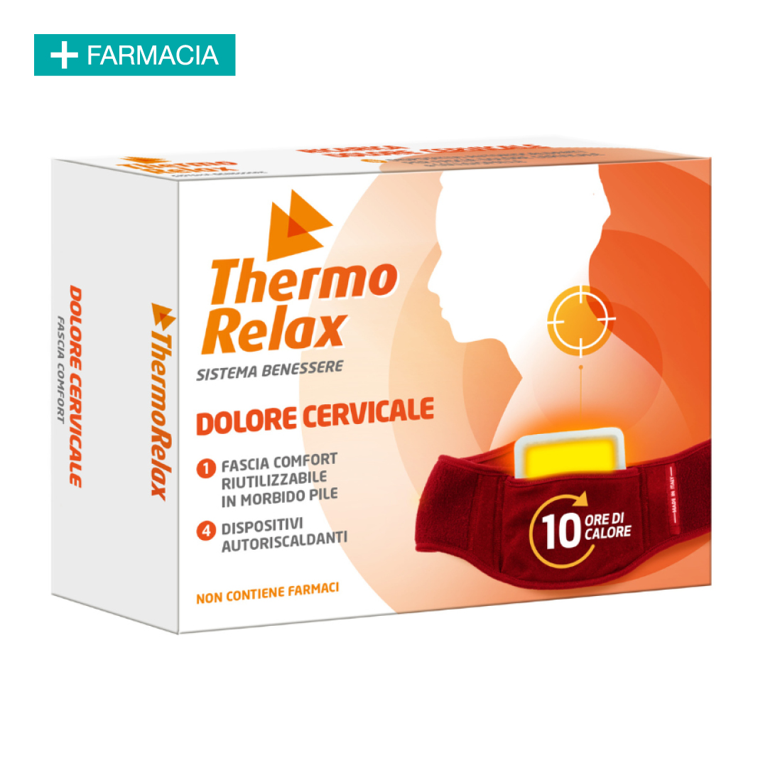 Fasce Riscaldanti Dolore Cervicale con Thermo Relax